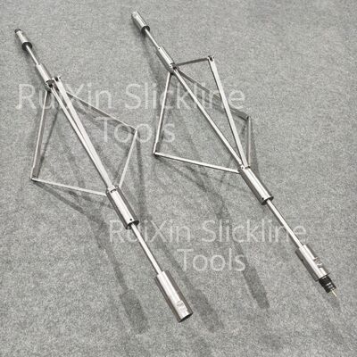 Rullo supportato monoconduttore standard API H2S Centralizza strumenti wireline da 1-11/16 pollici