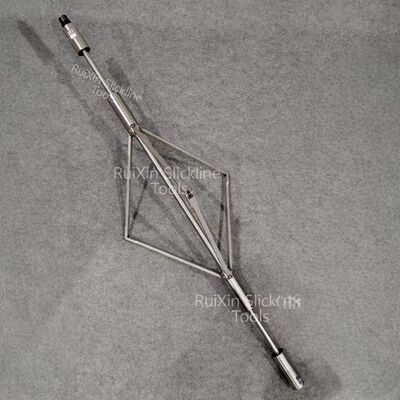 Rullo supportato monoconduttore standard API H2S Centralizza strumenti wireline da 1-11/16 pollici