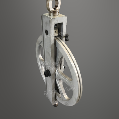 Pulley del fiato 12 Inch  20 Inch carico sicuro 50KN attrezzature di superficie Slickline