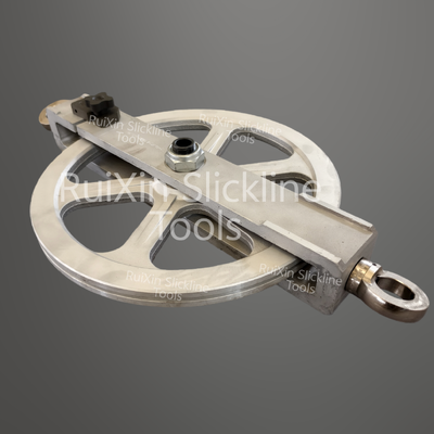 Pulley del fiato 12 Inch  20 Inch carico sicuro 50KN attrezzature di superficie Slickline