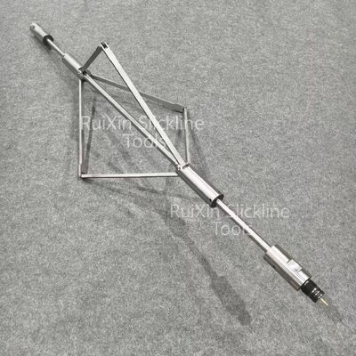 Rullo supportato monoconduttore standard API H2S Centralizza strumenti wireline da 1-11/16 pollici